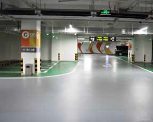 停车场金刚砂硬化地坪