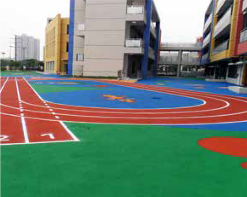 EPDM运动场地