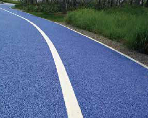 夜光石透水绿道/胶筑透水石路面