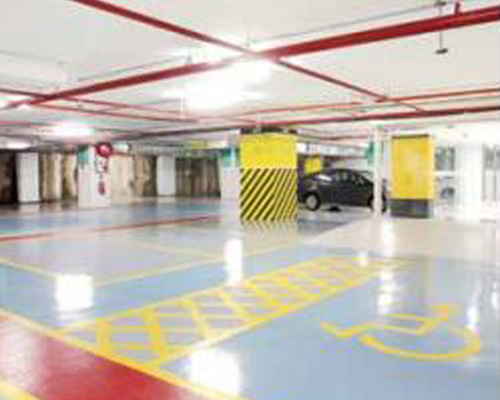 停车场树脂砂浆平涂地坪